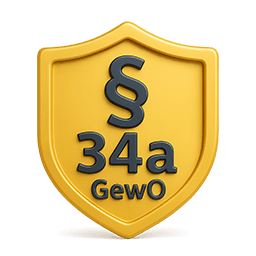 §34a GewO Online Logo